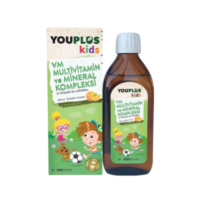 Youplus Vm Kids Multivitamin Ve Mineral Kompleksi 150 ml - 1
