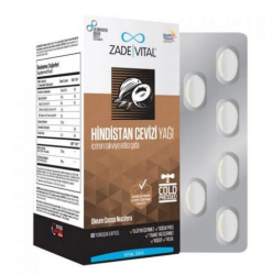 Zade Vital Coconut Oil 60 Yumuşak Kapsül 1000mg - Zade Vital