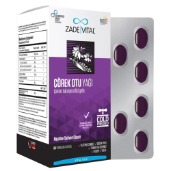 Zade Vital Çörek Otu Yağı Blister 60 Kapsül - 2