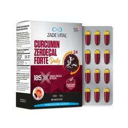 Zade Vital Curcumin Zerdeçal Forte Daily 60 Yumuşak Kapsül - Zade Vital