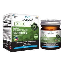 Zade Vital Tip 2 Collagen Takviye Edici Gıda 30 Kapsül - Zade Vital