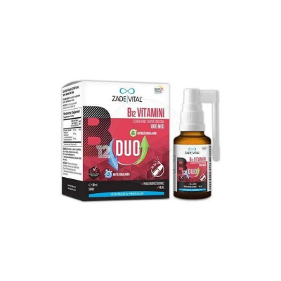 Zade Vital Vitamin B12 Duo 1000 Mcg Sprey 10 ml - 1